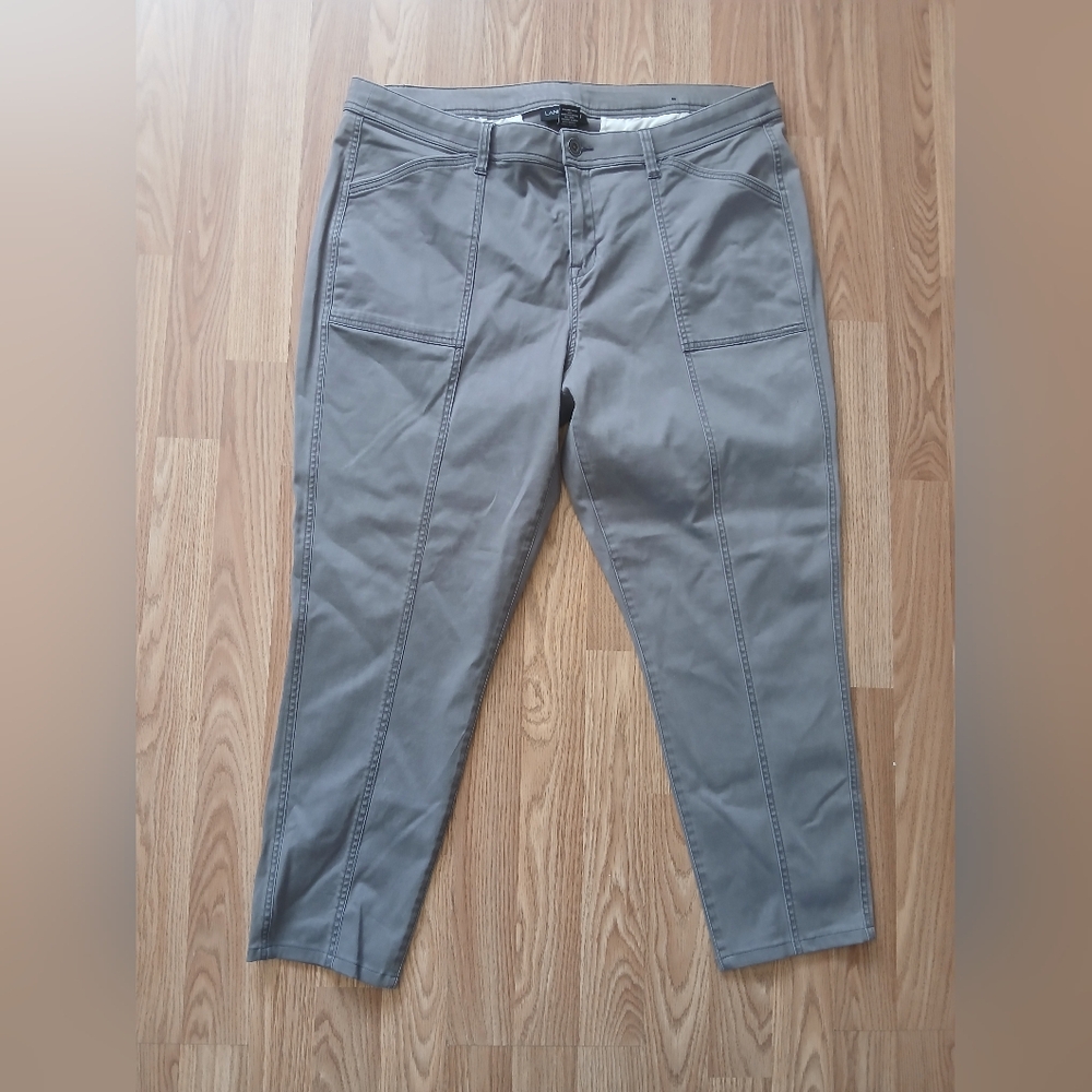 Lane Bryant Women's Gray Pants